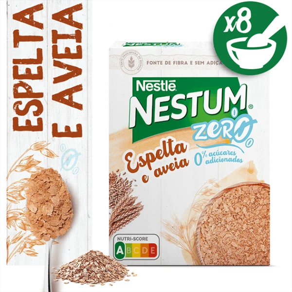 Nestlé Nestum Zero% Espelta/Aveia 250G